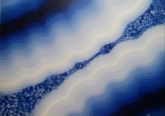 Painel Azul Ultramar 1,40x1,10x3,7cm