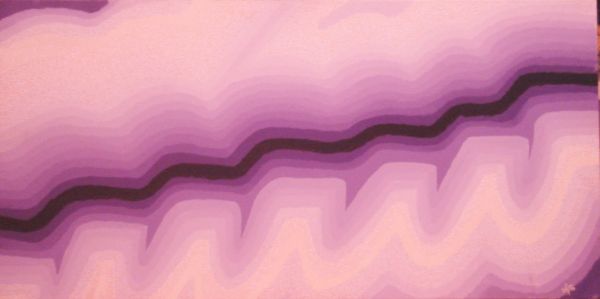 Painel Lilas 1,40x50x3,7cm